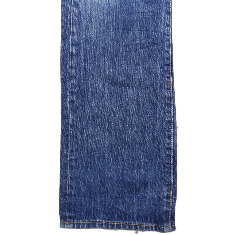 Levi 501 Original Button Fly Jeans Men 34x34 Medium Wash Blue Denim Classic Pant - Picture 9 of 16